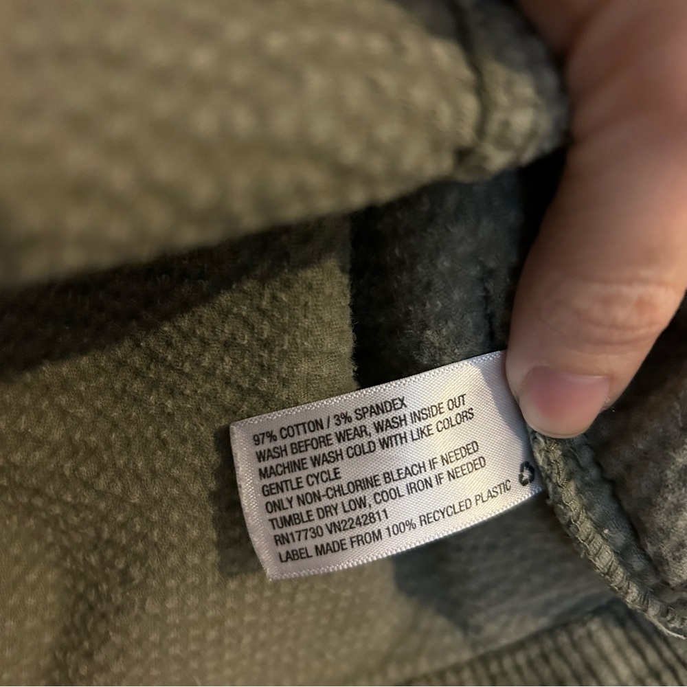 Olive Corduroy Button-Front Skirt - Picture 4 of 4